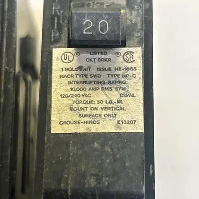 USED CROUSE-HINDS MP-C120