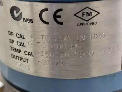 Used ROSEMOUNT 3095MA2CAAA13AA000DB Misc Electrical & Power Parts British Columbia CA | Lenmark #836406