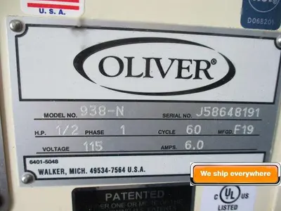 Oliver 938-N Bread Slicer