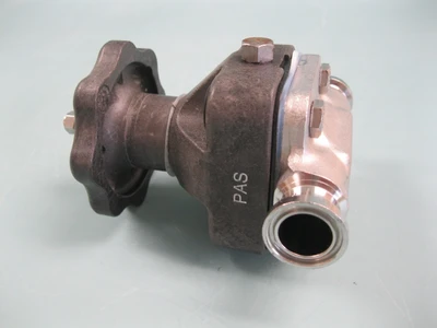 Lot (3) 1/2" & 3/4" ITT Crane Tri-Clamp Manual SS Sanitary Diaphragm Valve G2