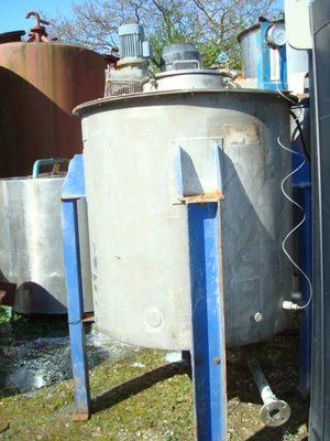 1200L S/S Enclosed Combination Mixer