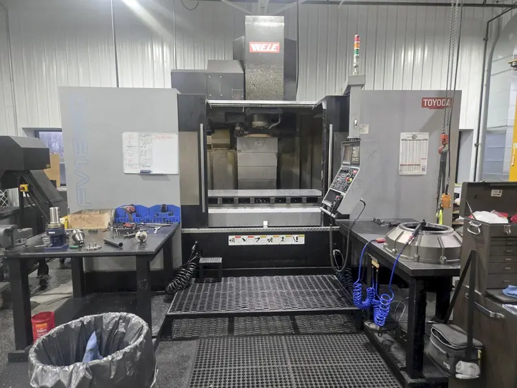 Used 2015 TOYODA FV-1680 Vertical Machining Centers Michigan US | Tramar Industries #469501