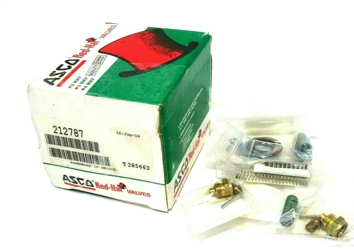 NEW ASCO 212787 REBUILD KIT