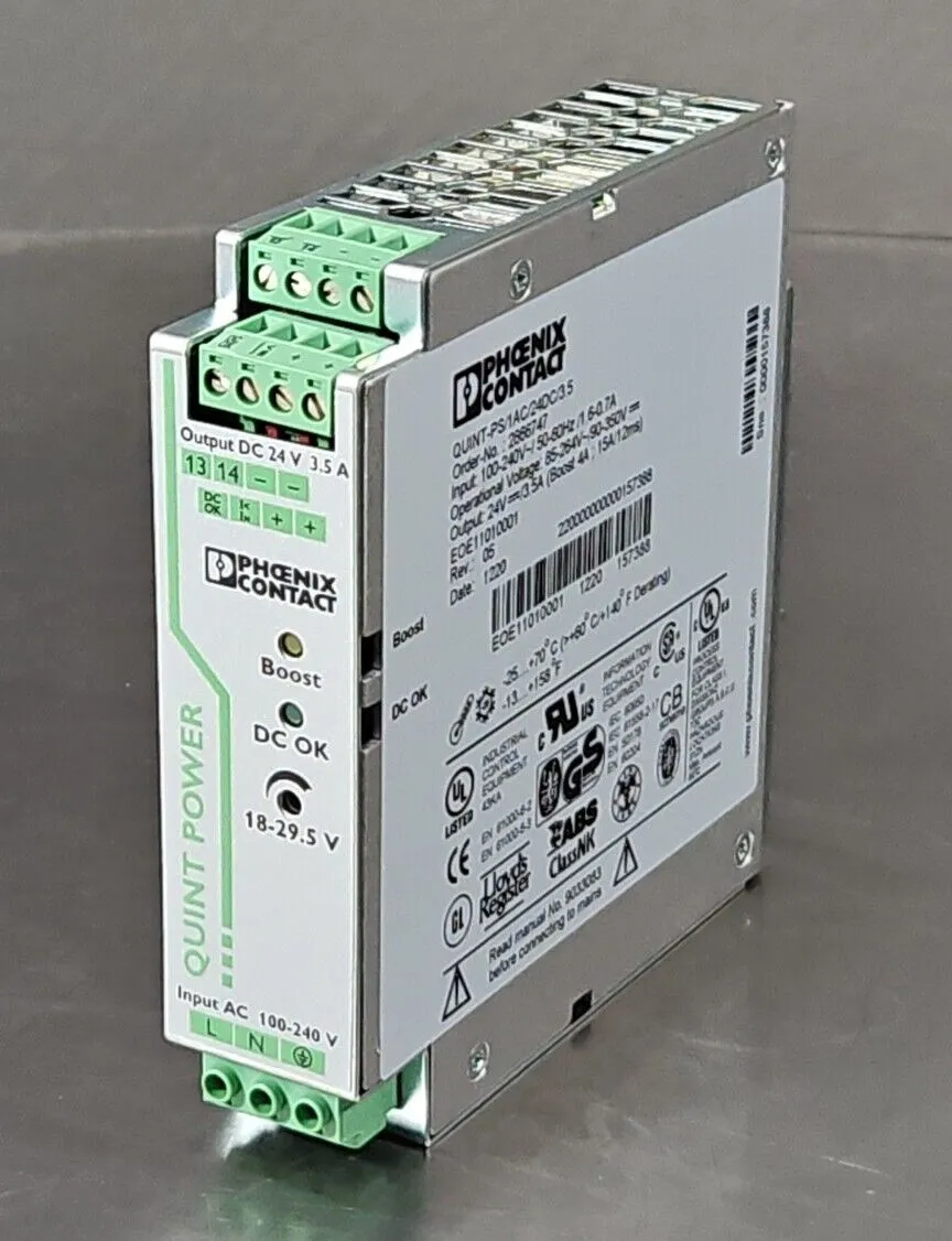 Phoenix Contact QUINT-PS/1AC/24DC/3.5 Power Supply Unit - 2866747. 4D-20