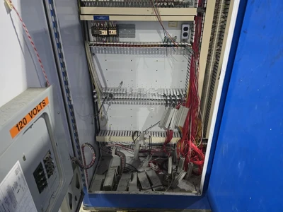 12" Single Screw Crown/CDL Dump Extruder, Model RPU2E400, 10:1 L/D Ratio