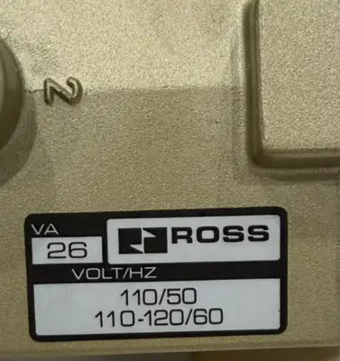 NEW ROSS CONTROLS 2773B6051Z DIRECTIONAL CONTROL VALVE 110/50 110-120/60