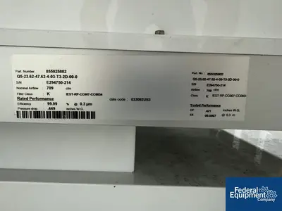 USED Terra Universal Terra Universal Soft-Wall Clean Room, Portable