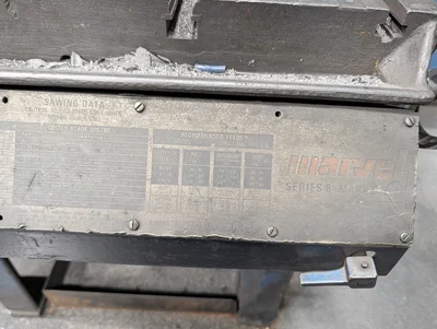 Marvel 8-mark-1 18"x20" Vertical Bandsaw 230/3/60