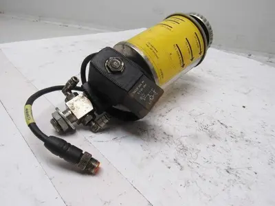Bielomatik 1-FACH Electronic Drip Feed Oiler Lubricator 24VDC Solenoid Valve
