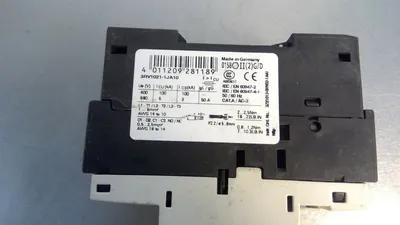 Siemens - Sirius - 3RV1021-1JA10 - Manual Motor Starter 4D