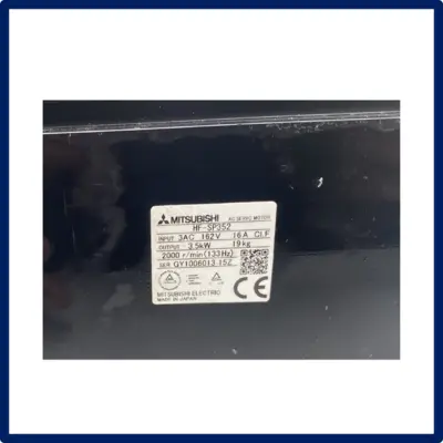 Used MITSUBISHI HF-SP352 Servo Motors Texas US | CNC TOOLS LLC #1419646