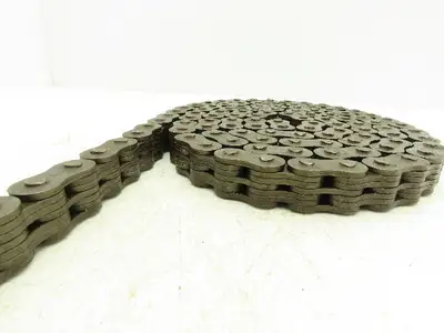 Tsubaki BL8 Single Strand Leaf Chain 3x4 Lacing 1" Pitch BL-8 Series 10'