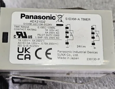 Used PANASONIC ADX-21032 S1DXM Electronics & Components Ohio US | Great American Equipment Company #1356813