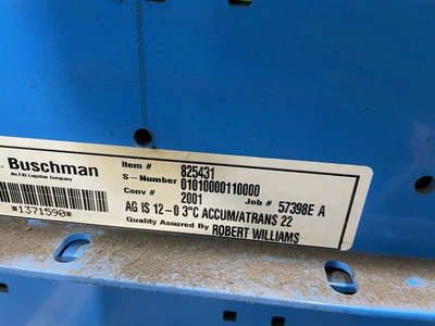 Accuglide/Buschman 2001 Roller Conveyer set, Width: 22", Length: