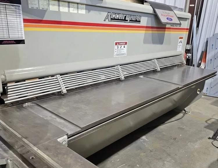 Used 2021 ACCURSHEAR 625010 Power Squaring Shears (Inch) Illinois US | Asset Exchange Corporation #1348125