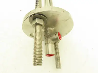 PSE Series 120 PAR 70 Stainless Steel Hot Tap Flow Sensor Flange Tie Rod 3/4"NPT