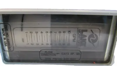 USED LAKE MONITORS R3A-6HG-10 FLOW RATE TRANSMITTER R3A6HG10