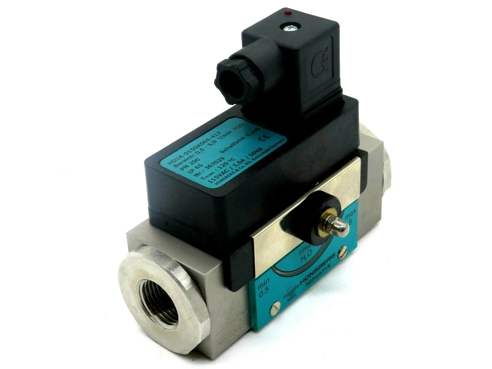 NEW HONSBERG HD1K-015GK005-417 FLOWSWITCH HD1K015GK005417