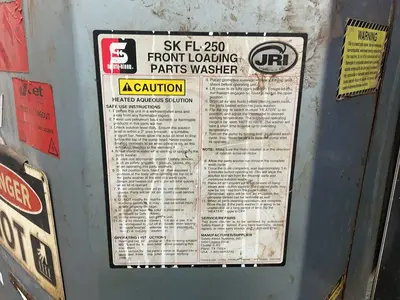 Used SAFETYKLEEN SK FL 250 Parts Washers Ohio US | HGR 24 #1285546