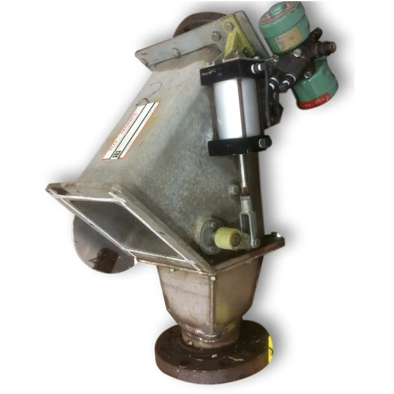 Used Flo-tronics 6"X6" Diverter Valve - Stainless Steel