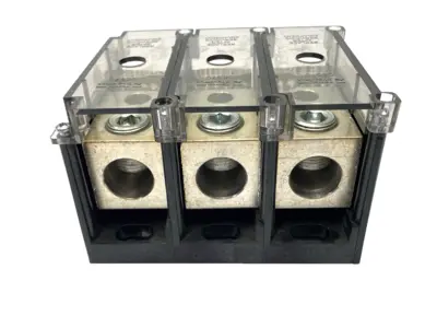 Used Ferraz Shawmut Power Distribution Block 3-Pole 600V Terminal Blocks Michigan US | Maverick Industrial Sales #1395438