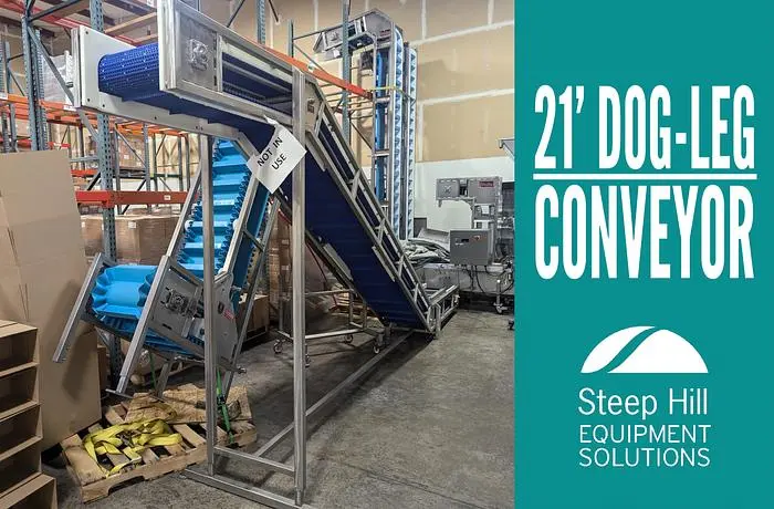 21' Dog-Leg Conveyor