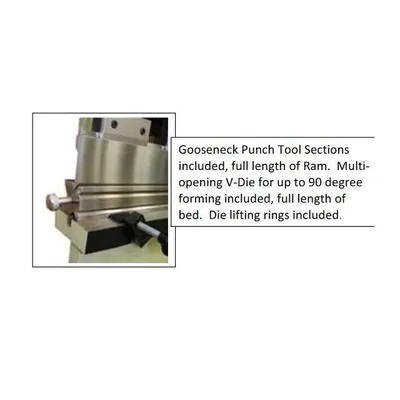 US INDUSTRIAL USHB155-10HM Manual Control Press Brakes | Sierra Victor Industries (4)