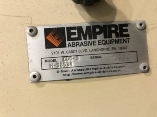 Used _UNKNOWN_ _UNKNOWN_ Shot Blast Cleaning (Peening / Airless) New Jersey US | National Machinery Exchange #1500368