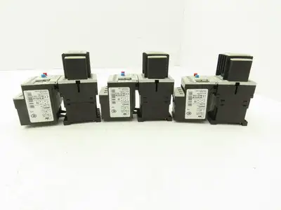 Siemens 3RU1116-0KB0 Motor Starter Contactor Relay 24V Coil 5Hp 600V Lot of 3