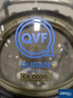 USED QVF 100 Liter QVF Glass Vacuum Receiver