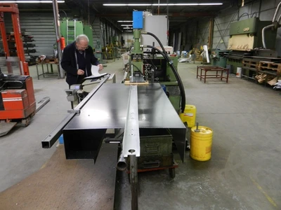 USED DIMECO DECOIL./ STRAIGHT LVD PUNCHPRESS + ROLLFORMING
