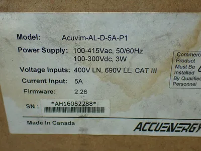 NEW ACCUENERGY ACUVIMALD5AP1