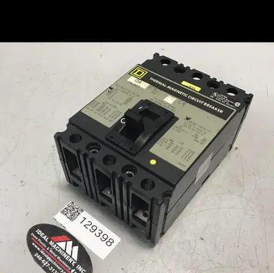Used SQUARE D FAL36015 Circuit Breakers Michigan US | Ideal Machinery #583416