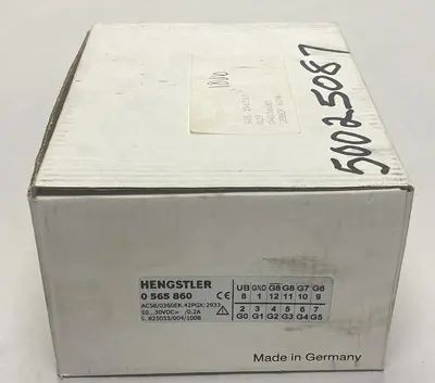 USED HENGSTLER 0565860