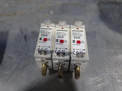 Used SIEMENS 3NA6810 Fuses | HGR 24 #742702