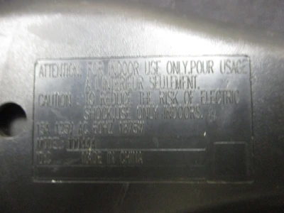 Used Black 100444 Used, Tested, and Working 6-Outlet Power Strip