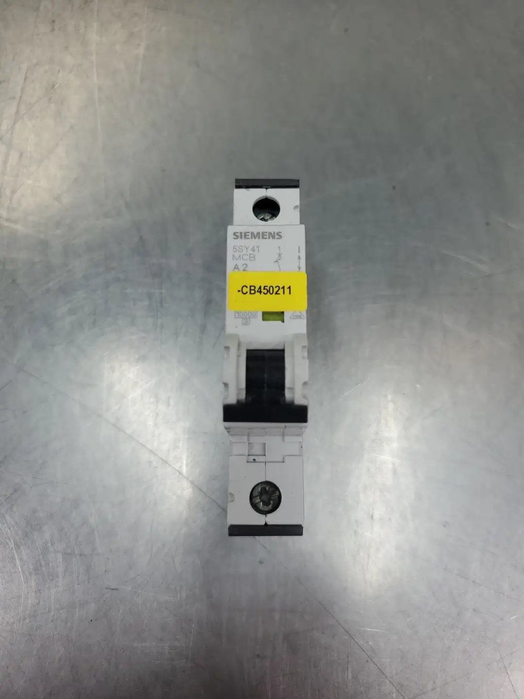 USED Siemens 5SY41 MCB A2 Circuit Breaker, 1 Pole, (5SY4102-5)
