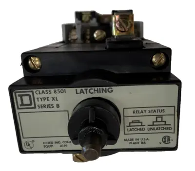 NEW SQUARE D 8501-XO-40-XL MECHANICAL LATCH RELAY 8501XO40XL