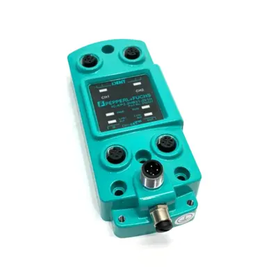 USED PEPPERL+FUCHS ETHERCAT IDENT RFID EVALUATION UNIT