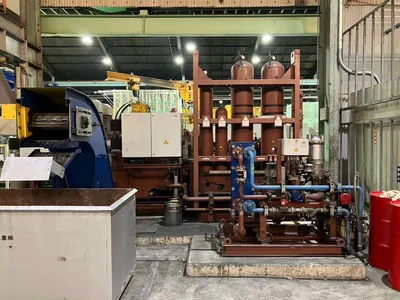 2016 SMS 1450 ton Aluminum Extrusion Press Extrusion, Aluminum Presses (without handling) | H.E. Phipps Co. Inc. (3)