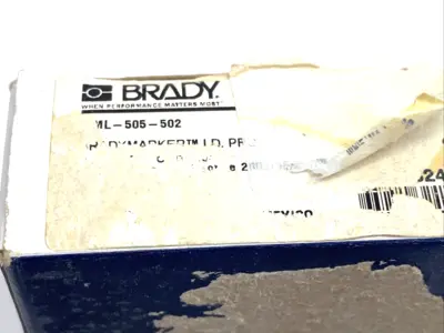 USED BRADY BRADY WML-505-502