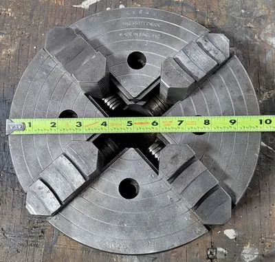 PRATT BURNERD 10" - 4 Jaw Chuck Tooling & Accessories, Lathe Chucks | Machinery Central (6)
