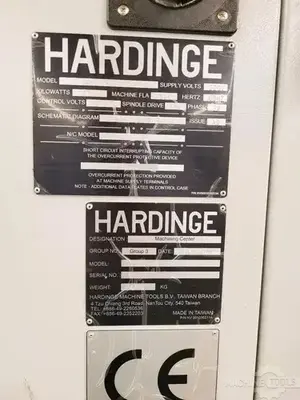 USED 2017 HARDINGE-BRIDGEPORT V480 APC