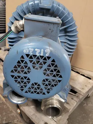 USED AMETEK AMETEK REGENERATIVE BLOWER 3.5 HP TEFC 3 PH 230 / 460 V CAT# 51895 RPM