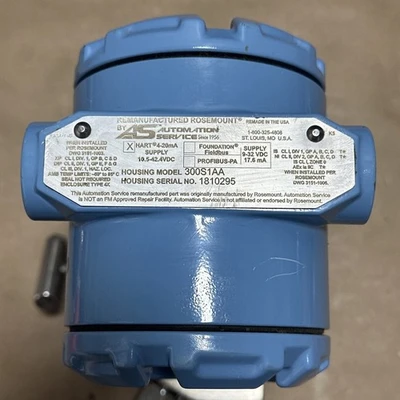 Used Rosemount 3051S2CD3A2A11A1A Test Equipment - Other Indiana US | J&J Industrial Supply #518212