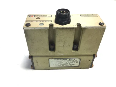 Ross Controls 8476B3341 Pneumatic Pilot Valve 115V 60Hz Bar 2-10 NE2-1