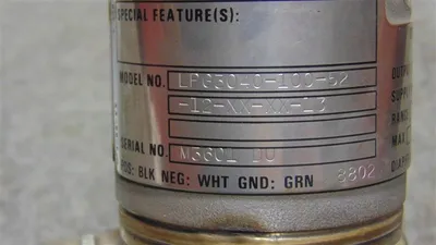 Gould LPG3040-100-52-12-XX-XX-13 Pressure Transmitter Used