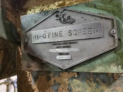 Hi-Q Fine Pressure Screen w/ 200 hp Motor
