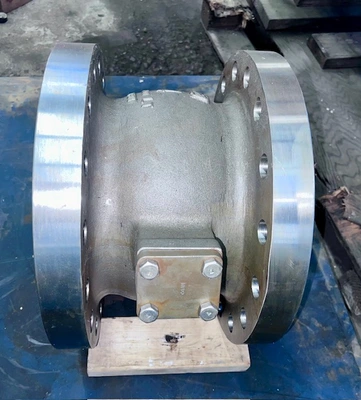 10" 300# Neles Jamesbury Stainless Steel V-Ball Control Valve