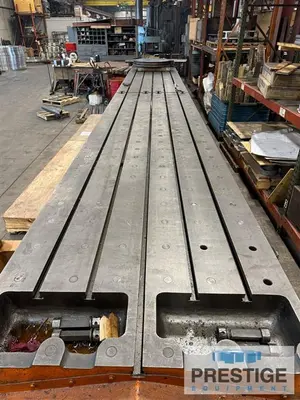 52" x 388" x 34" T-Slotted Planer Table